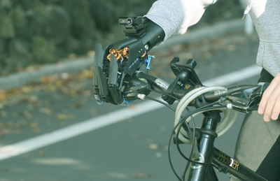 prosthetic hand with AI PROTOTYPE 9